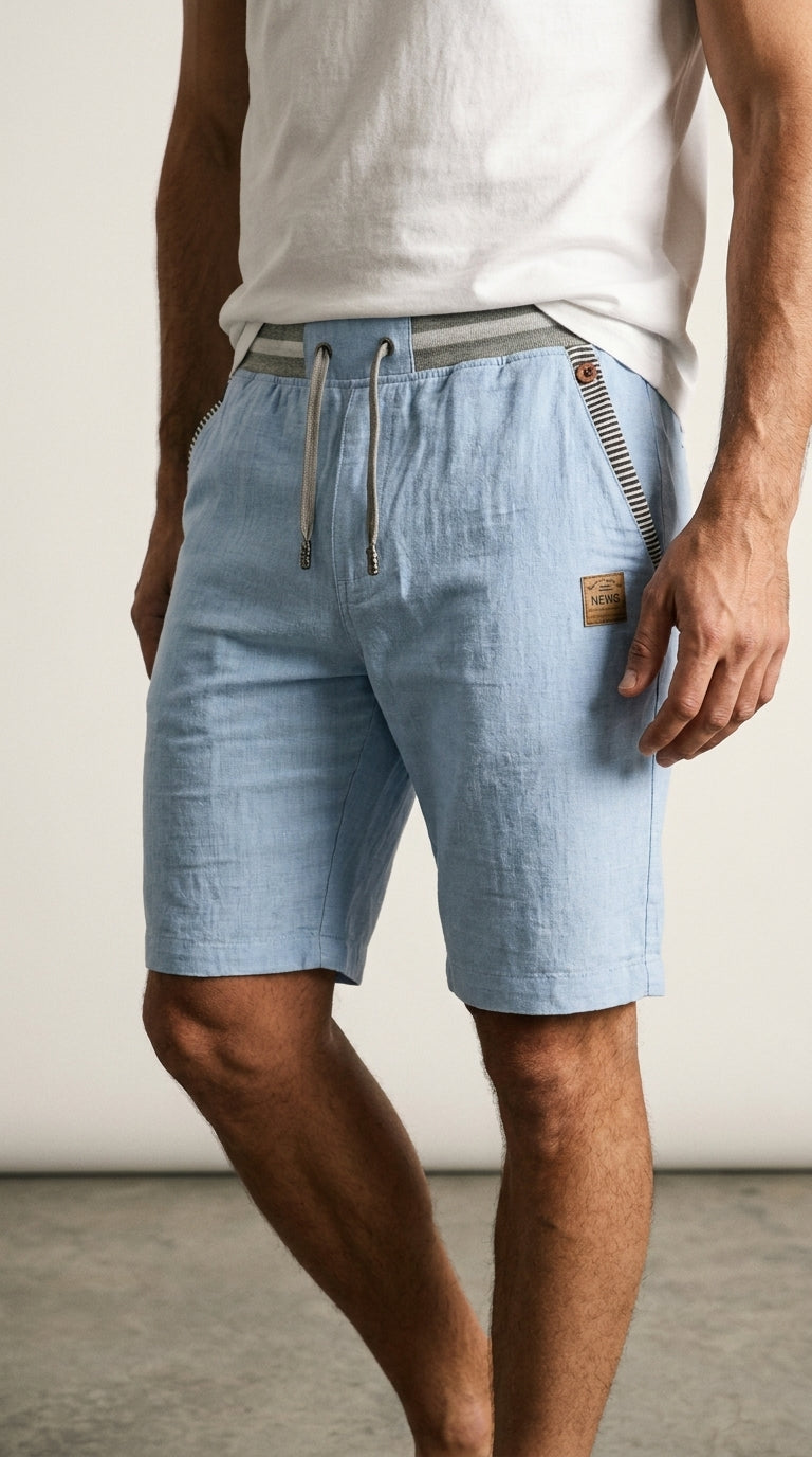 Cazel | Lightweight Summer Drawstring Shorts