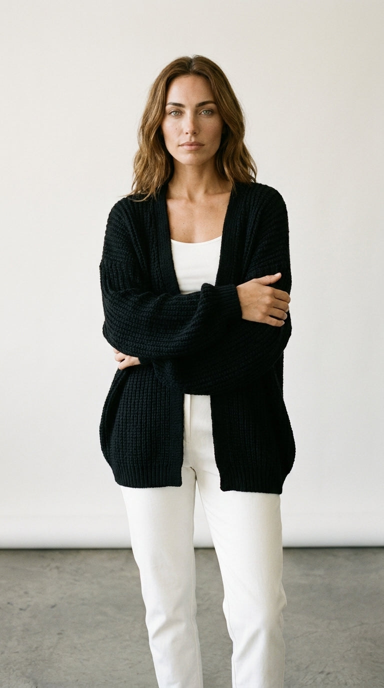 Cozy | Cardigan Oversize en Maille