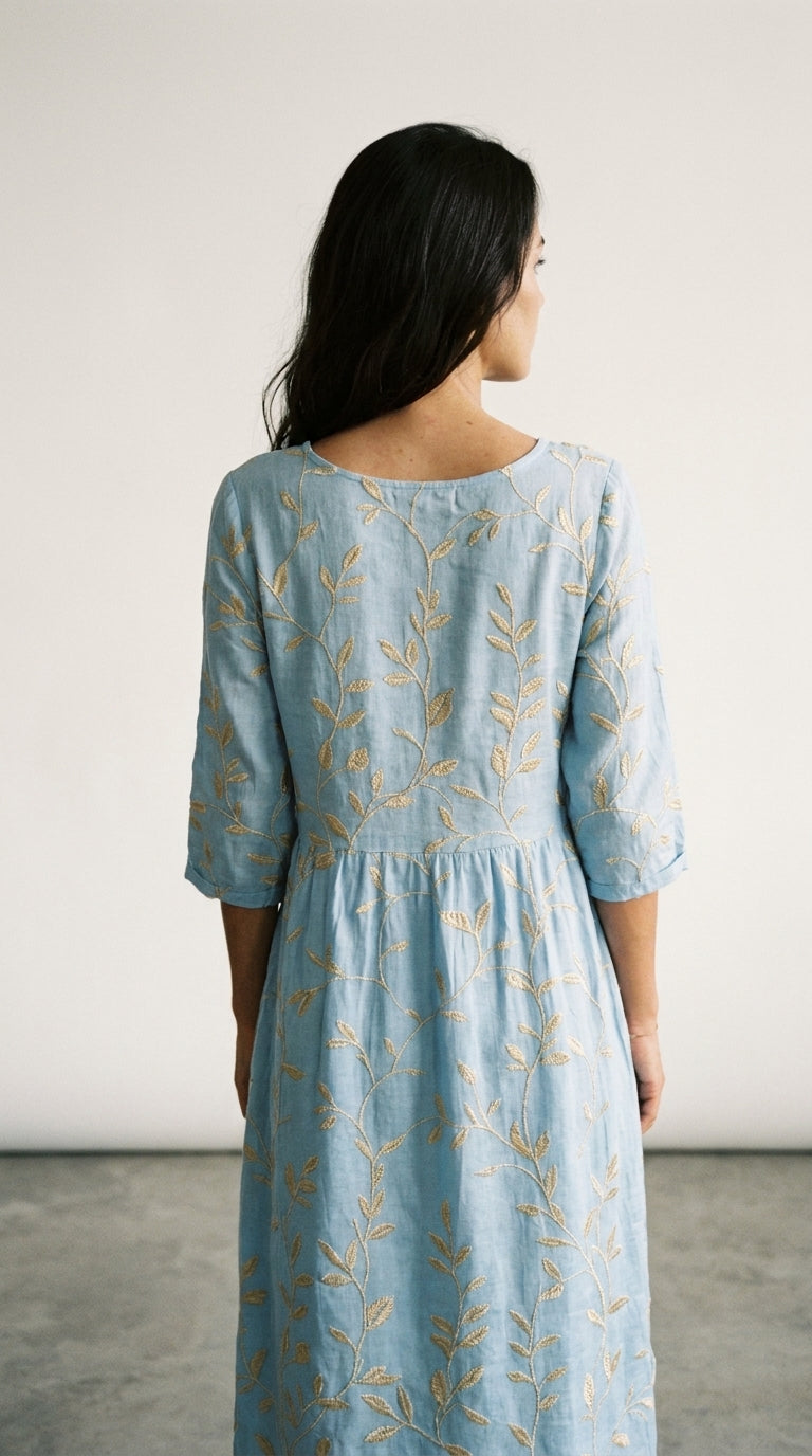 Luna | Floral Print Casual Dress