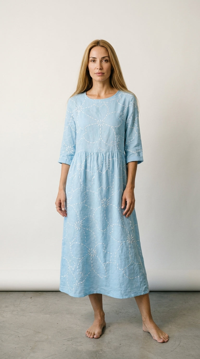 Nadia | Floral Print Casual Dress