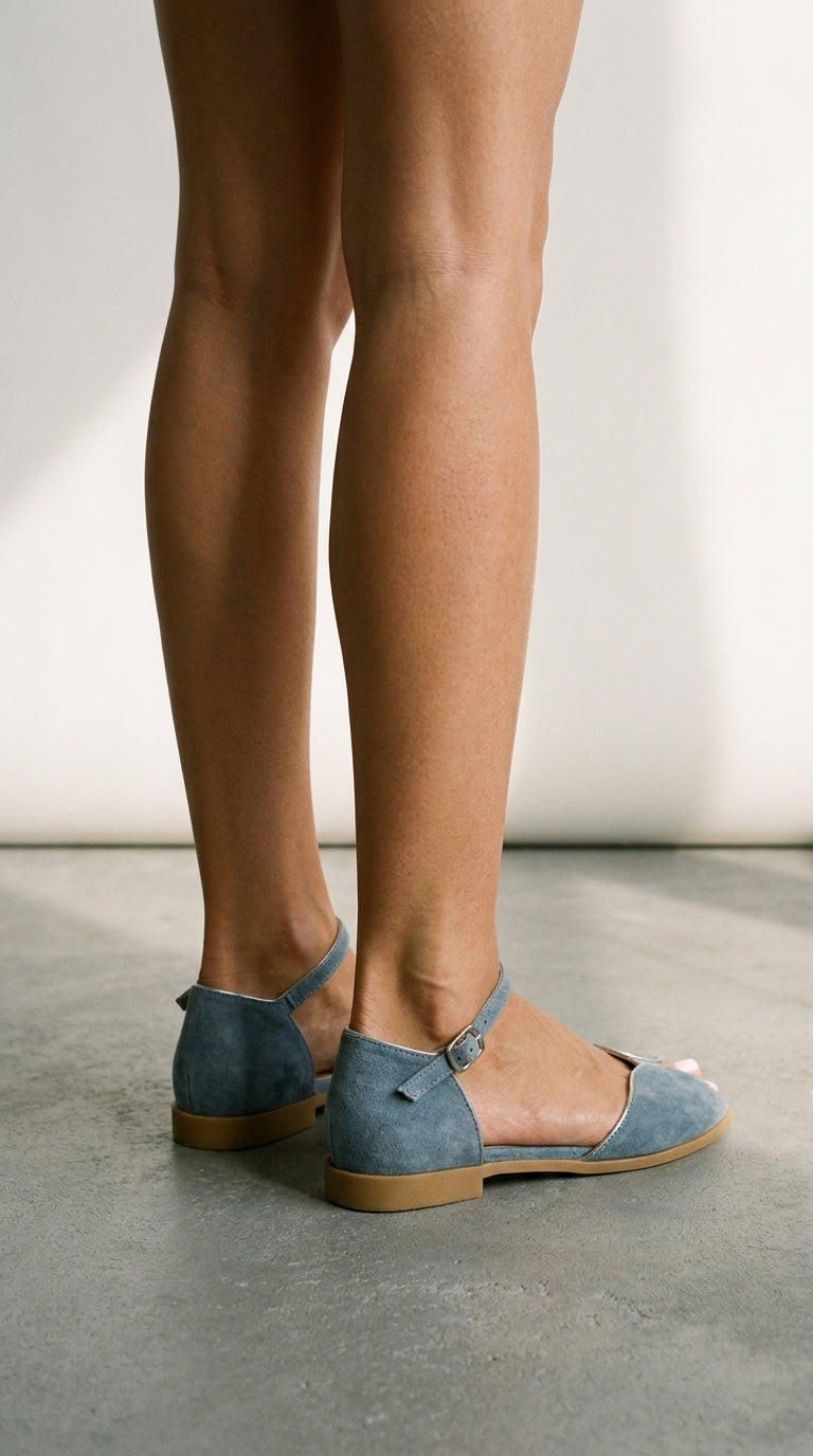Olivia | Elegant Suede Sandals