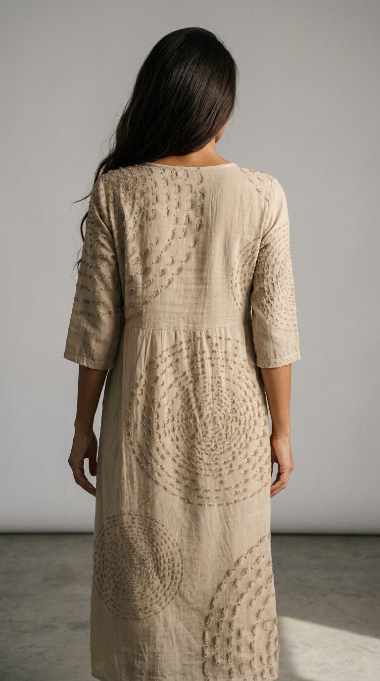 Sofia | Embroidered Casual Dress