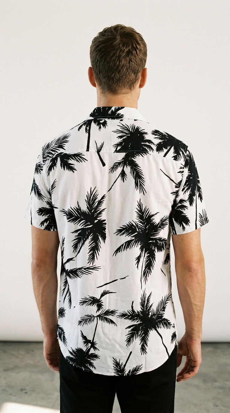 Palm Print | Chemise Tropicale