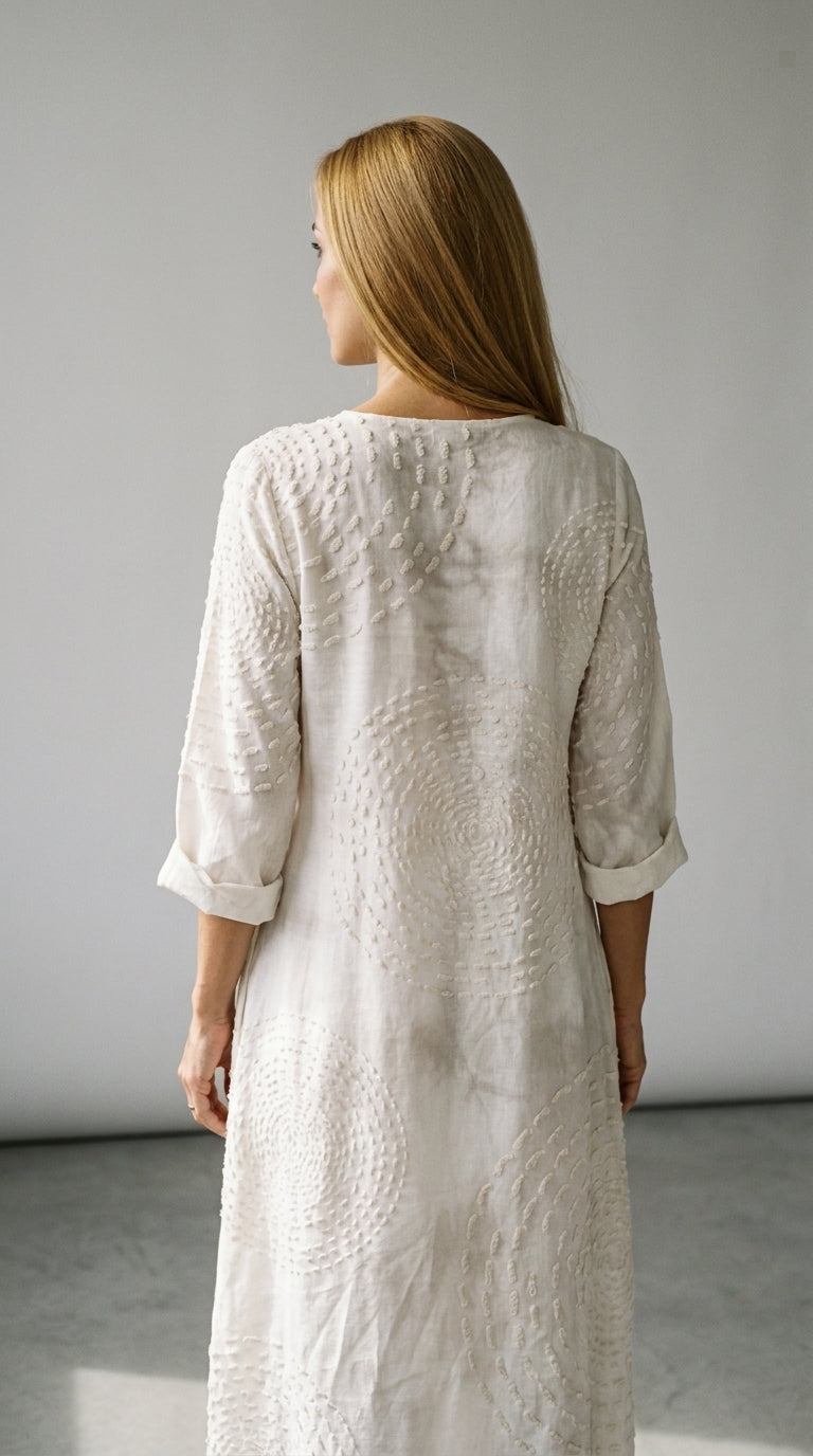 Valia | Embroidered Casual Dress