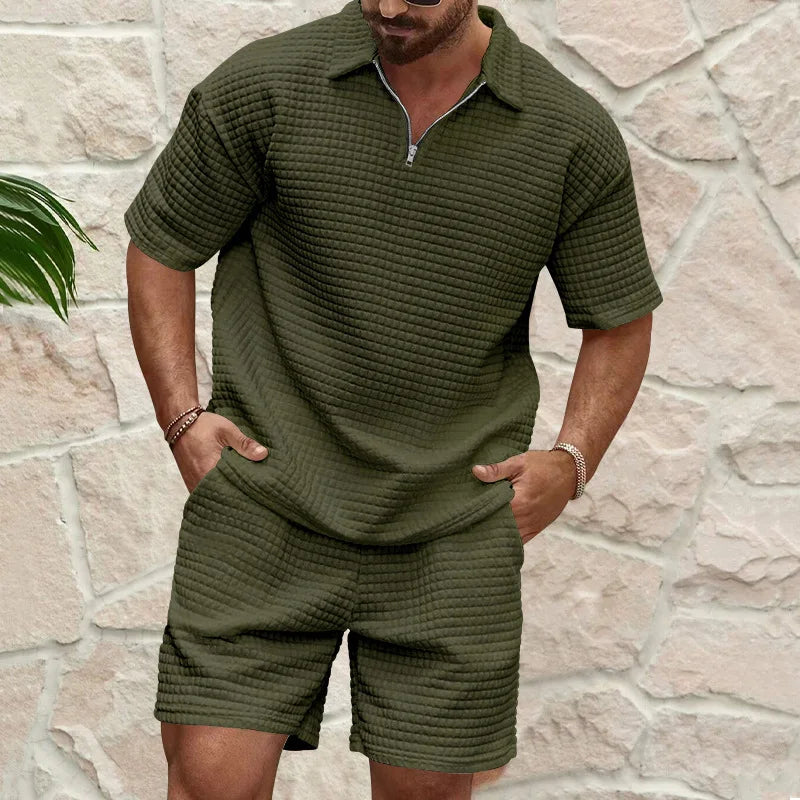 Knit Polo | Polo & Shorts Set