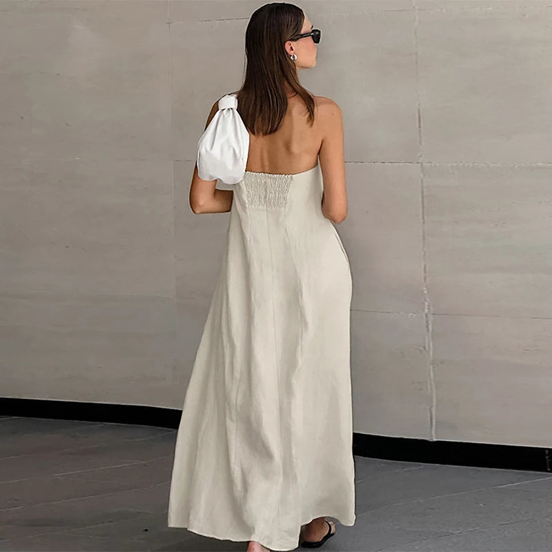 Strapless Flow | Flowy Dress