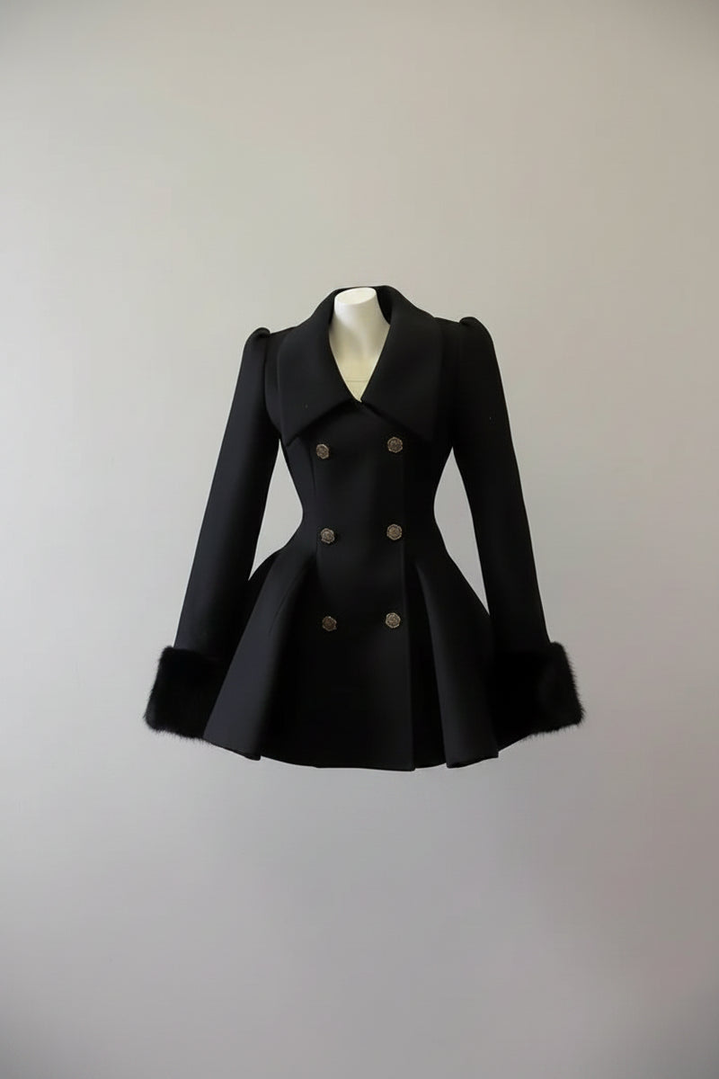 Noir | Elegant-Cut Coat