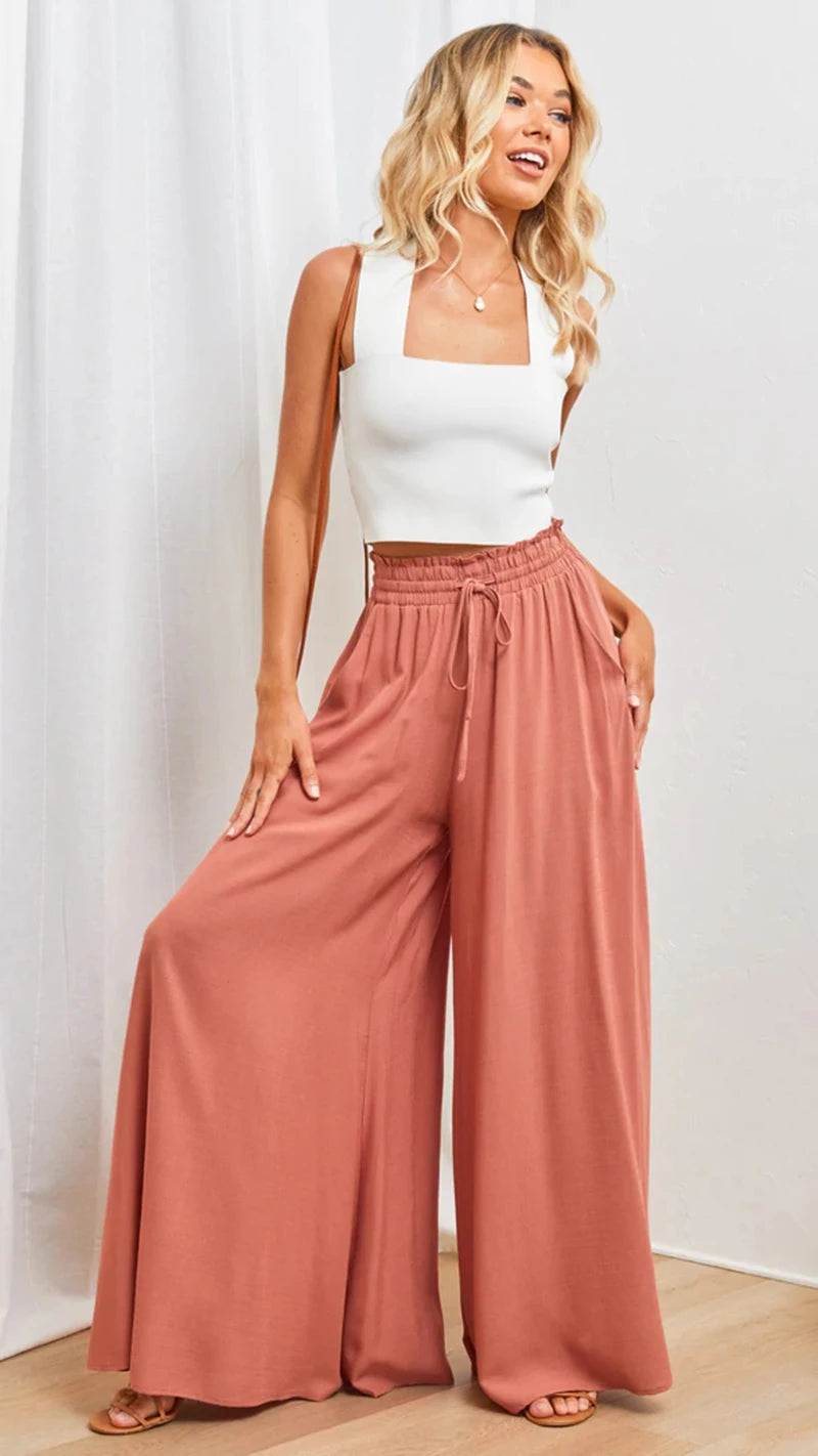 Palazzo | Flowy Trousers