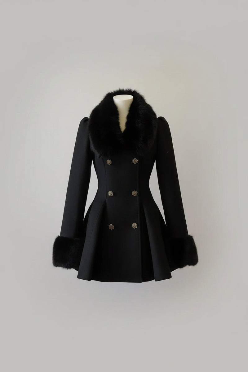 Noir | Elegant-Cut Coat