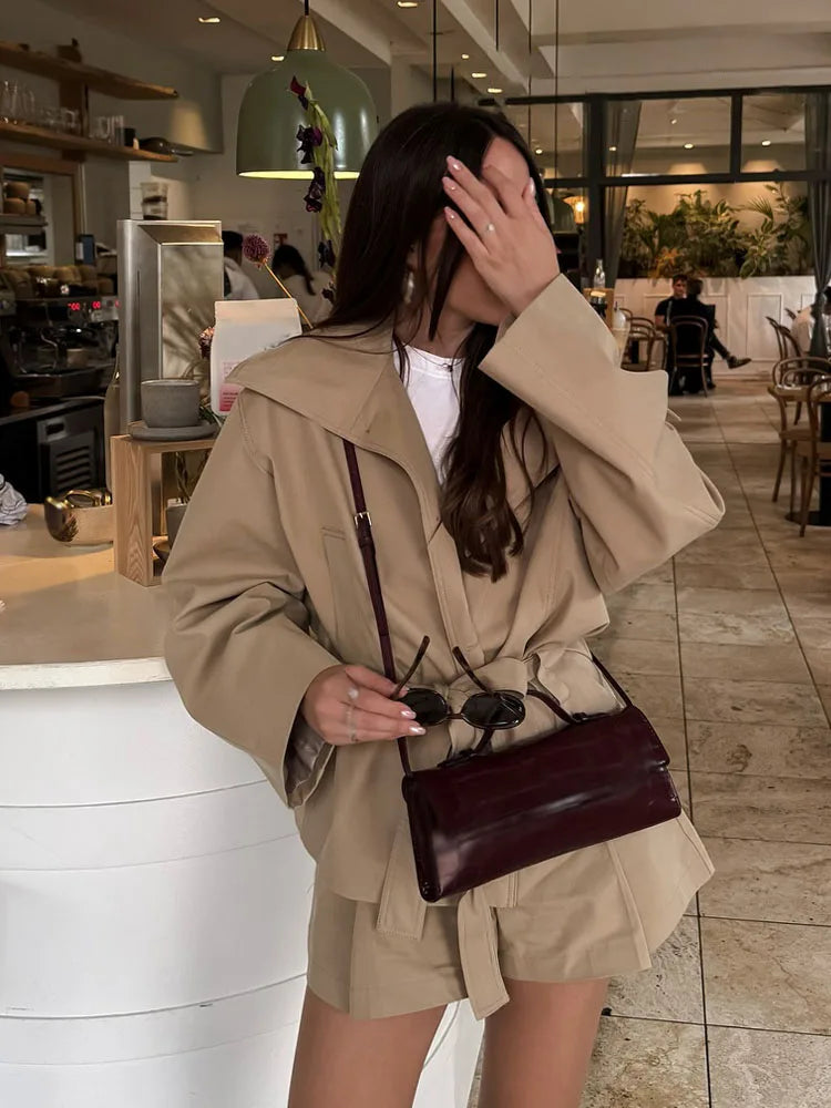 Oversized Blazer | Blazer & Shorts Set
