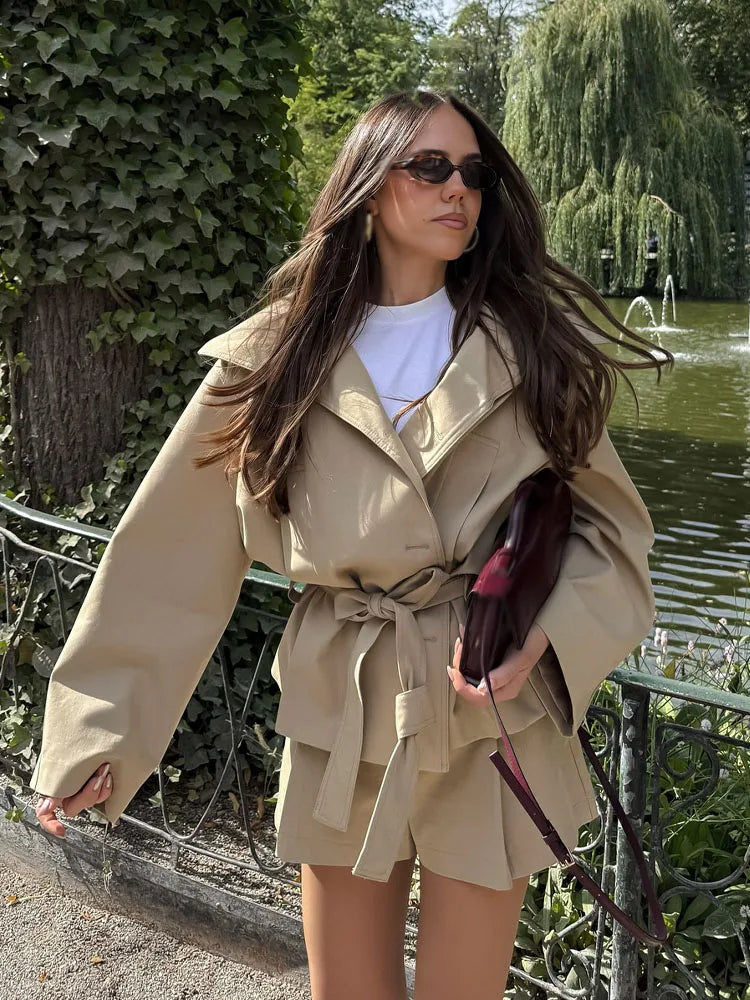 Oversized Blazer | Blazer & Shorts Set