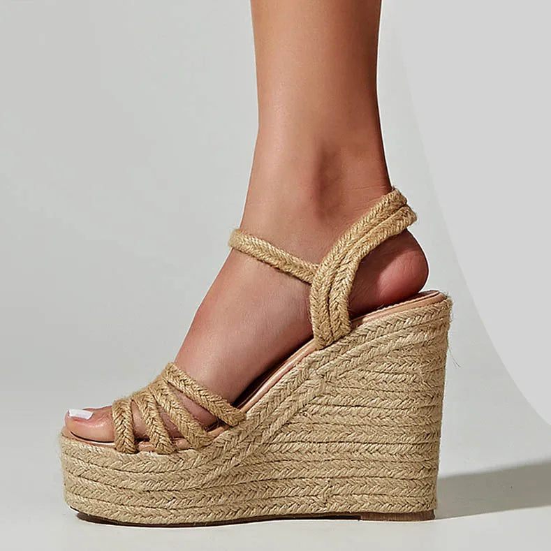 Jute | Platform Sandals