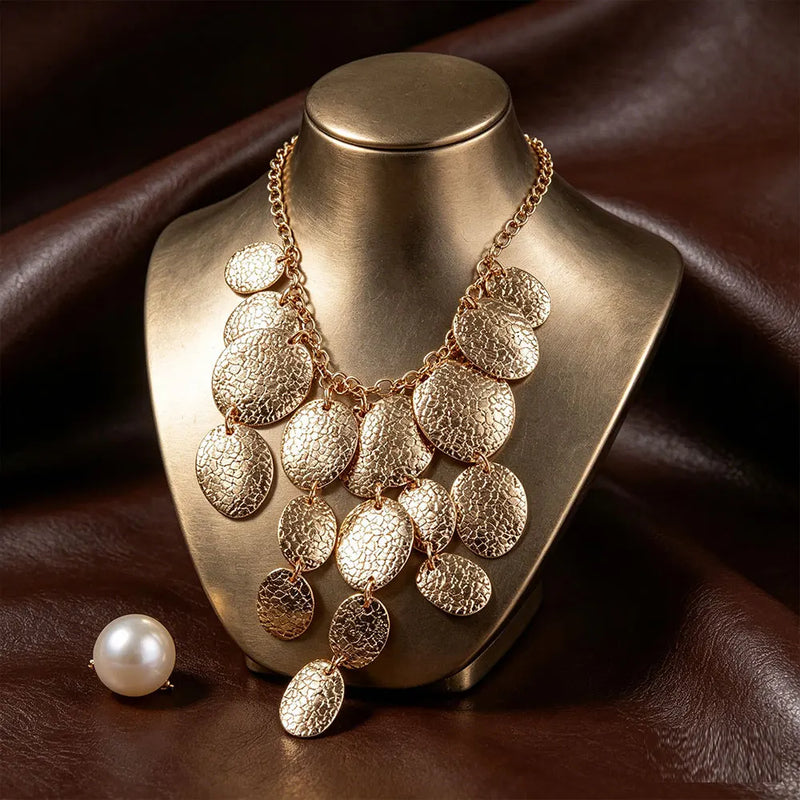 Gold Shell | Boho Multi-Layer Necklace
