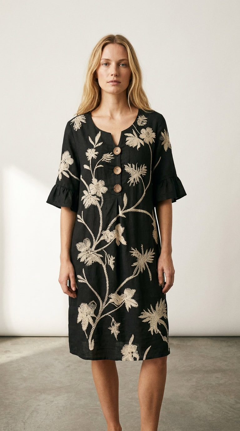 Isla | Floral Print Casual Dress