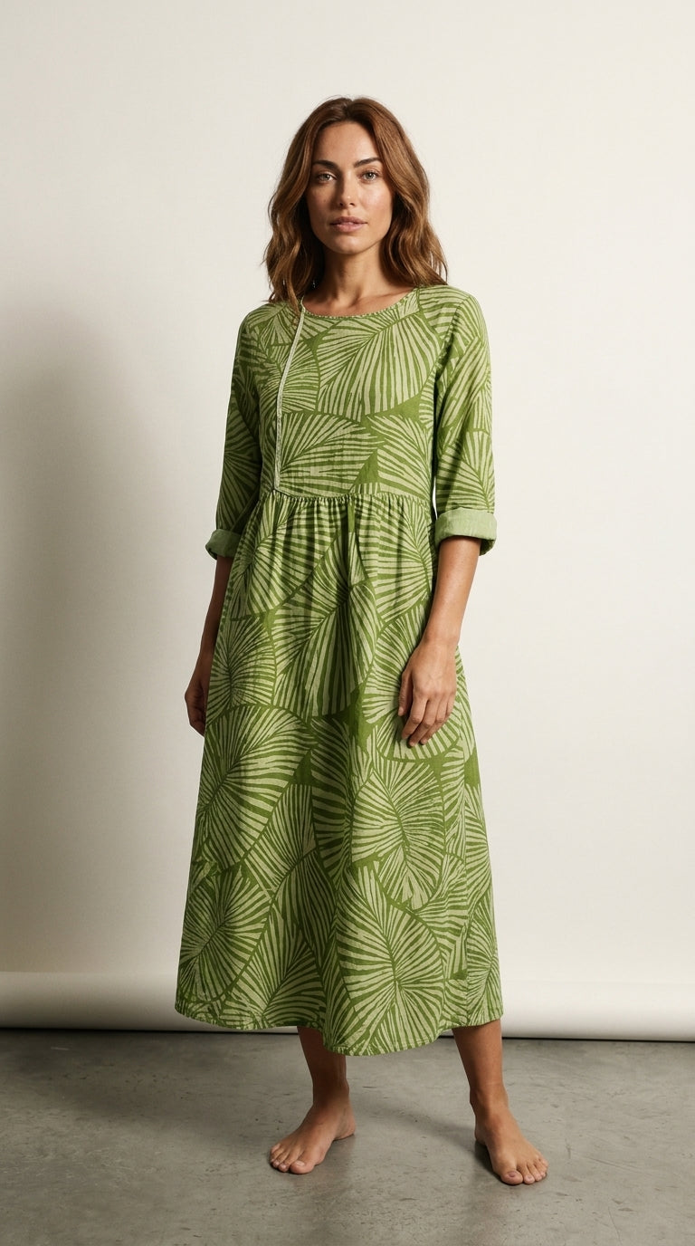 Ines | Floral Print Casual Dress