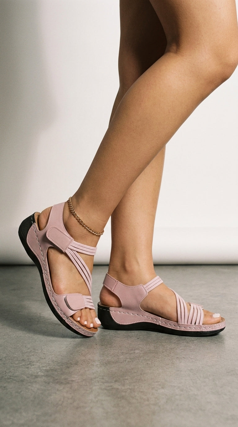 Dela | Lina Comfortable Orthopedic Sandals