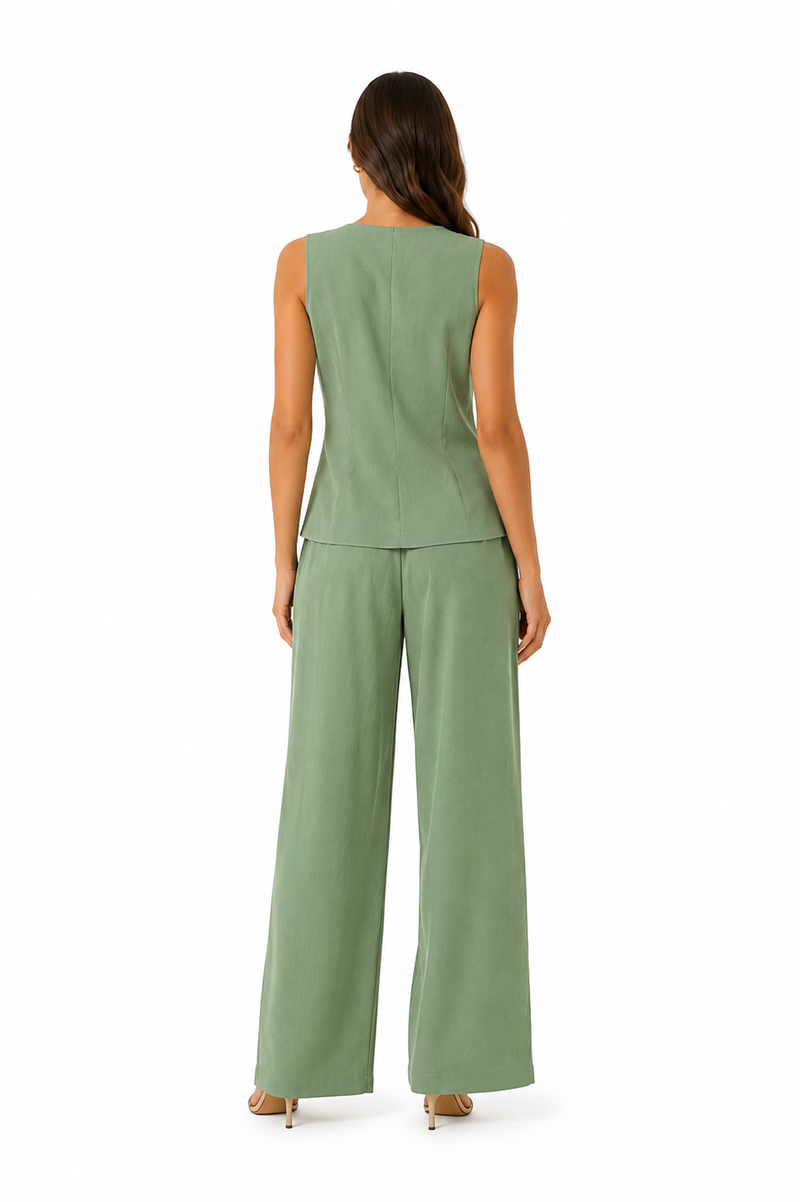 Sage | Sophisticated Linen Set