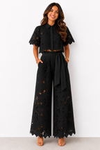 Isabela | Conjunto de encaje floral
