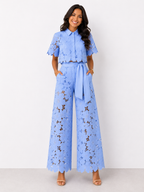 Isabela | Conjunto de encaje floral