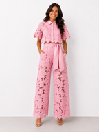 Isabela | Conjunto de encaje floral