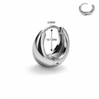 Bold Drop | Aretes metálicos