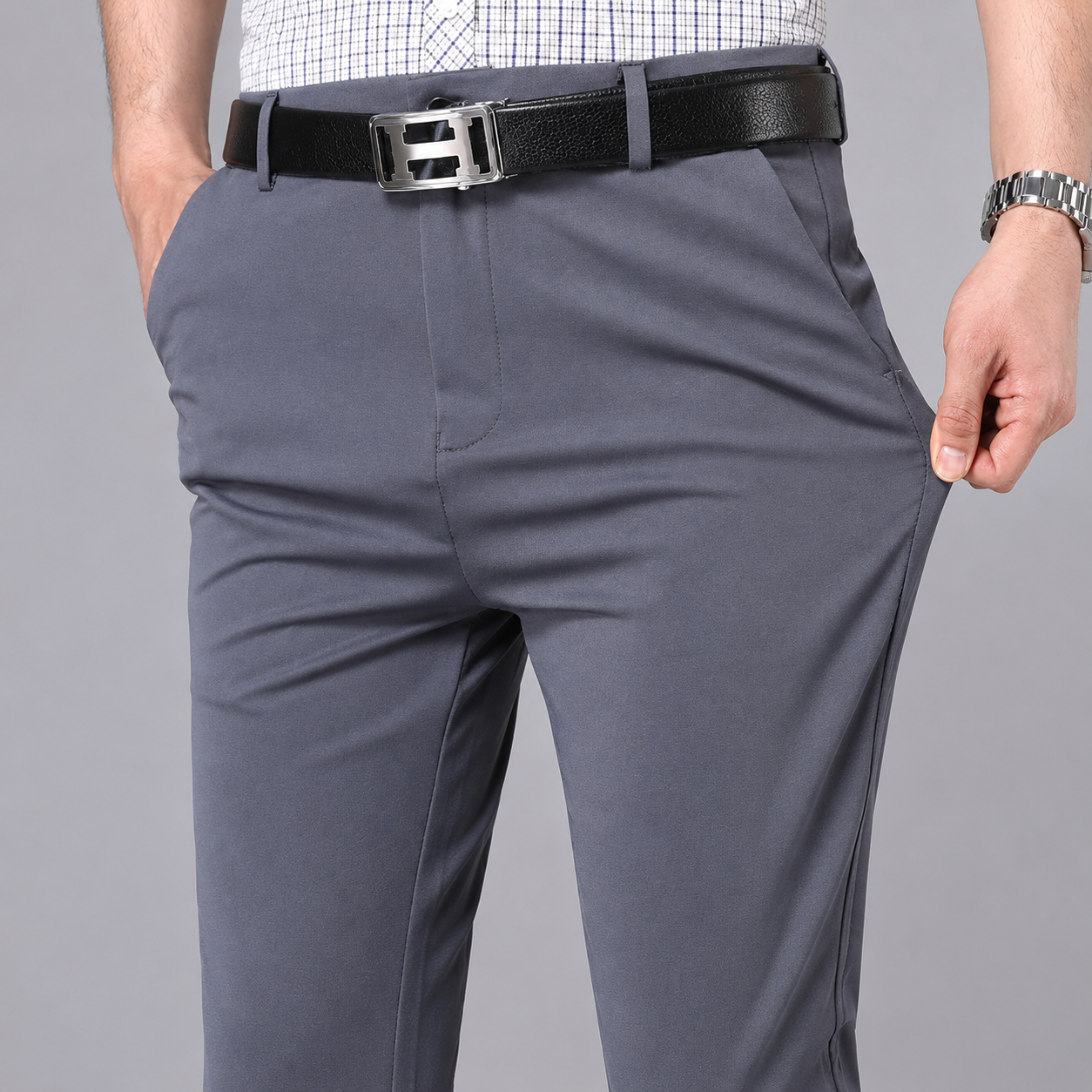 Slim Fit | Pantalón sastrero premium