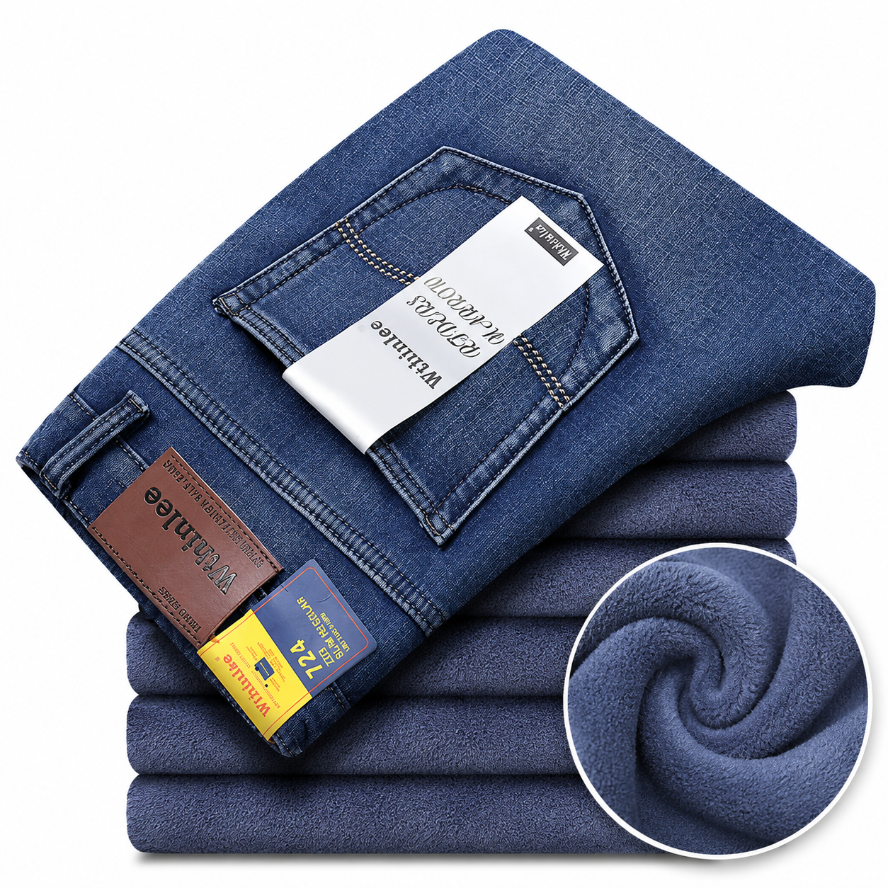 Classic Fit | Jeans denim azul vintage