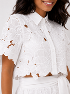 Isabela | Conjunto de encaje floral