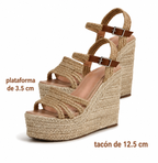 Yute | Sandalias plataforma
