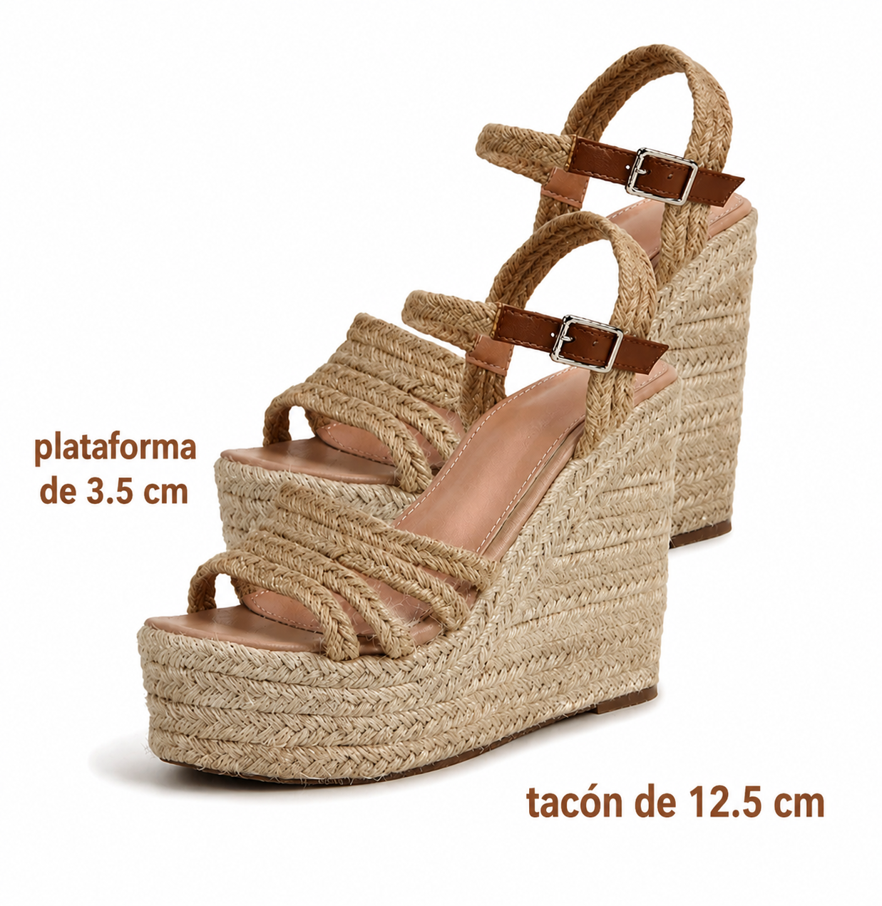 Yute | Sandalias plataforma
