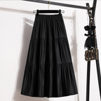Midi Plisada | Falda elegante