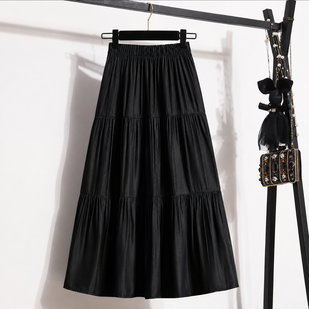 Midi Plisada | Falda elegante