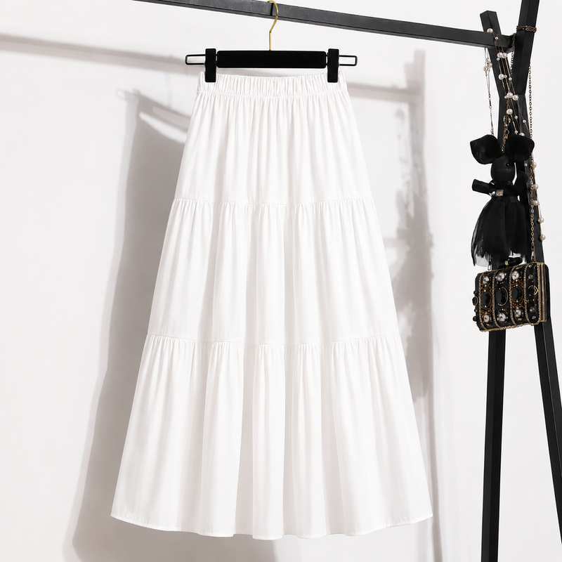 Midi Pleated | Elegant Skirt
