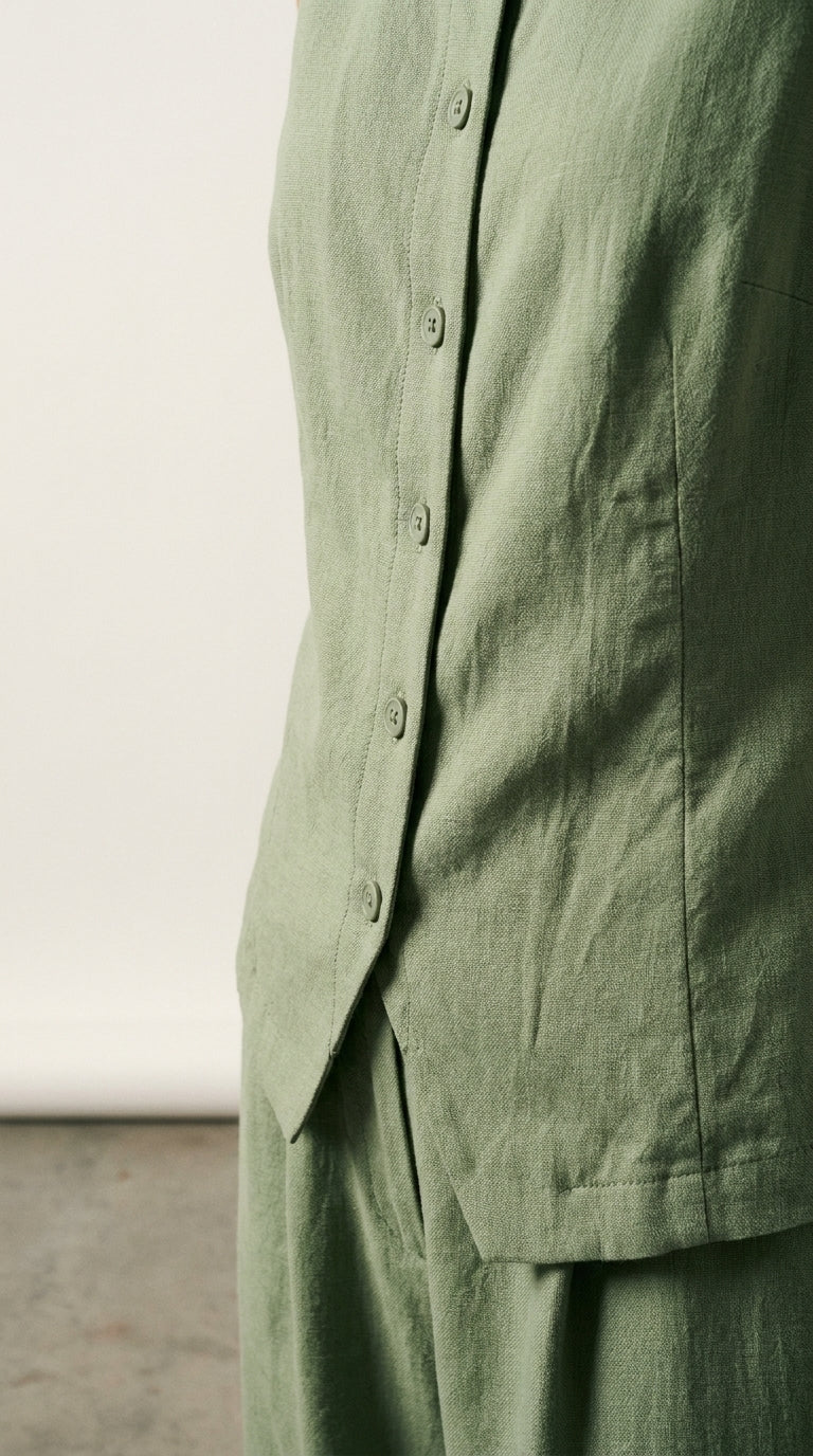 Sage | Ensemble en Lin Sophistiqué