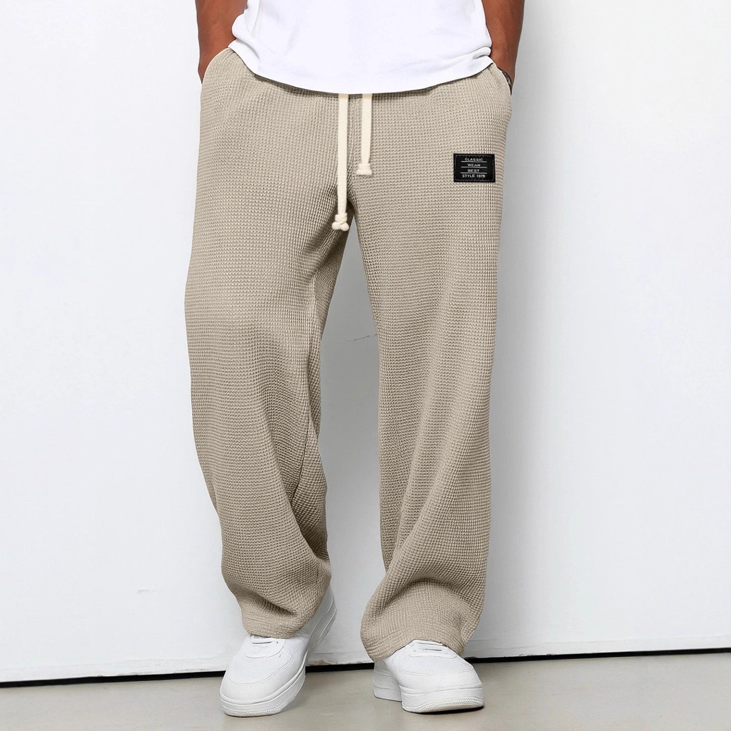 Samy | Pantalones de pierna ancha con cintura ajustable