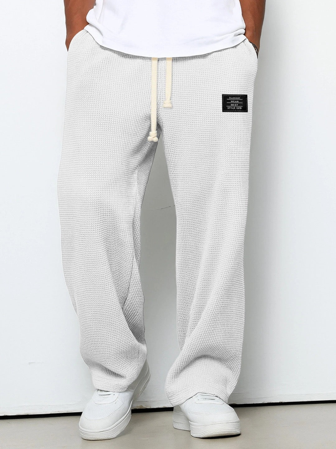 Samy | Pantalones de pierna ancha con cintura ajustable