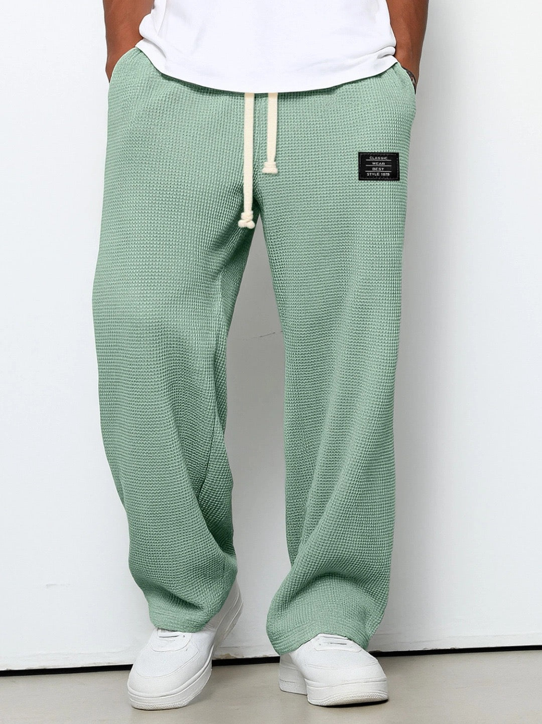 Samy | Pantalones de pierna ancha con cintura ajustable