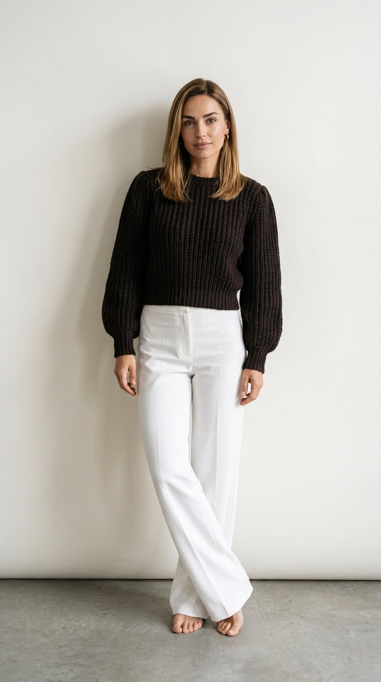 Soft Knit | Pull Torsadé