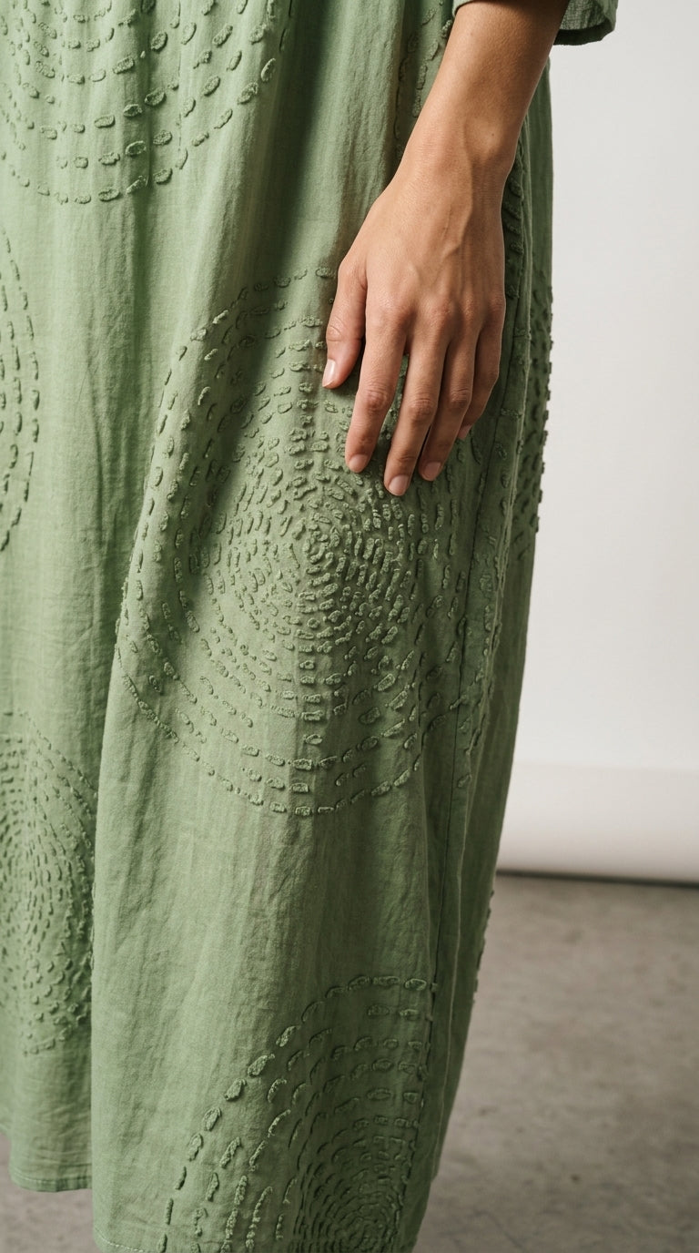 Nerea | Embroidered Casual Dress