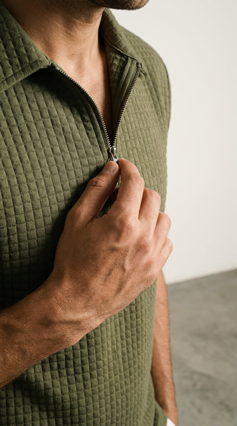 Knit Polo | Ensemble Polo & Short