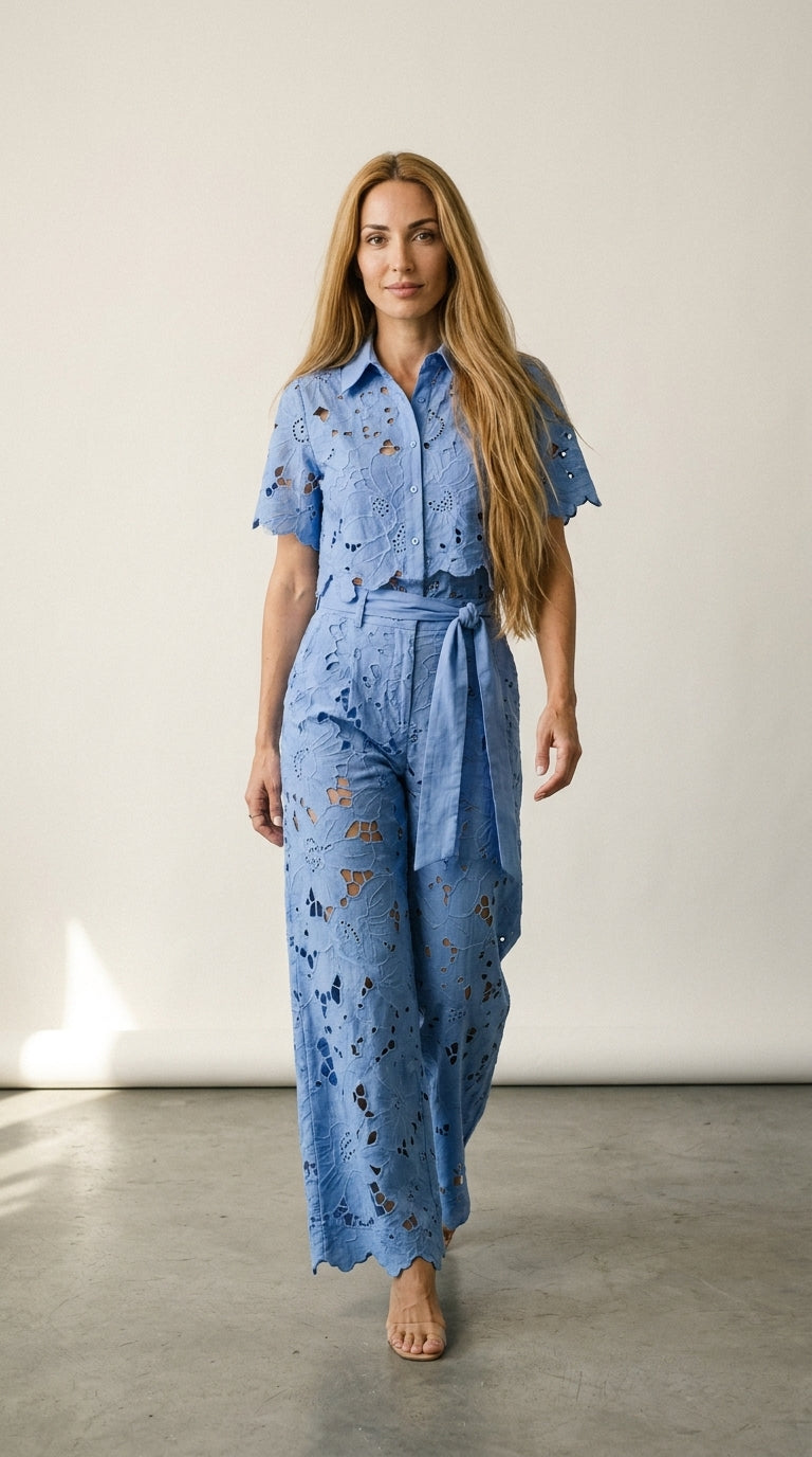 Isabela | Floral Lace Set
