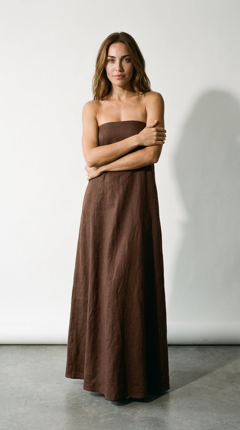 Strapless Flow | Flowy Dress