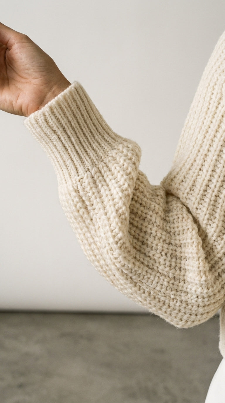 Soft Knit | Pull Torsadé