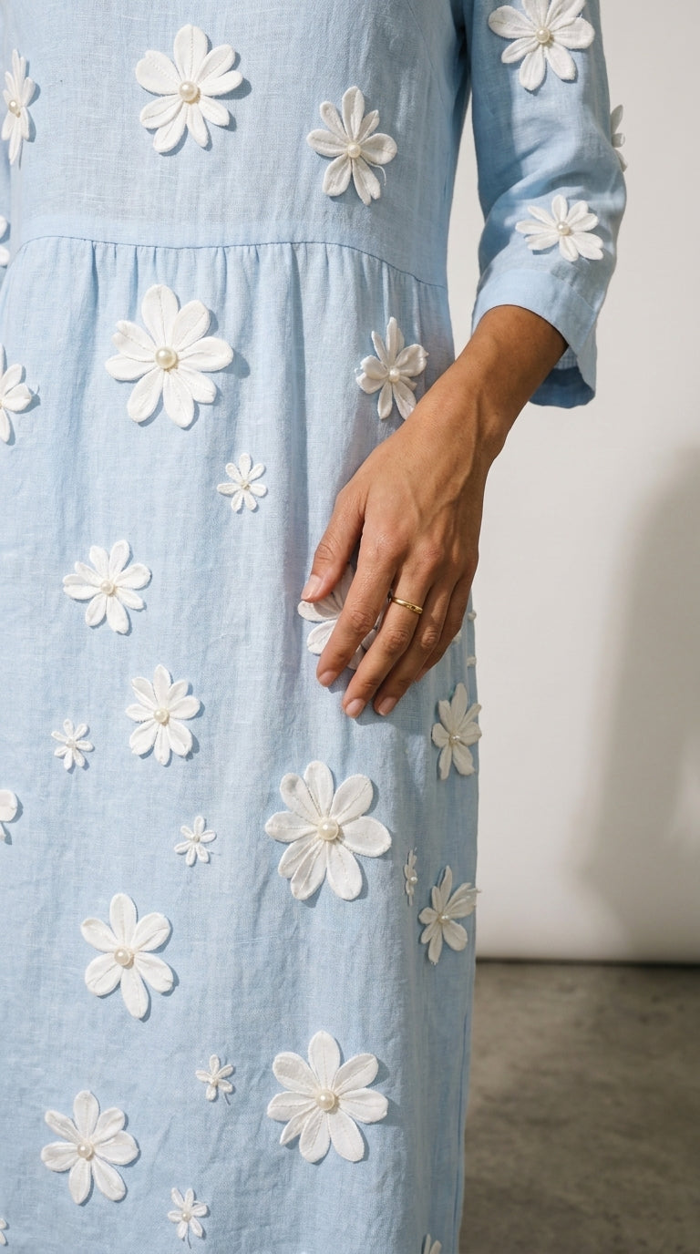 Adara | Floral Print Casual Dress
