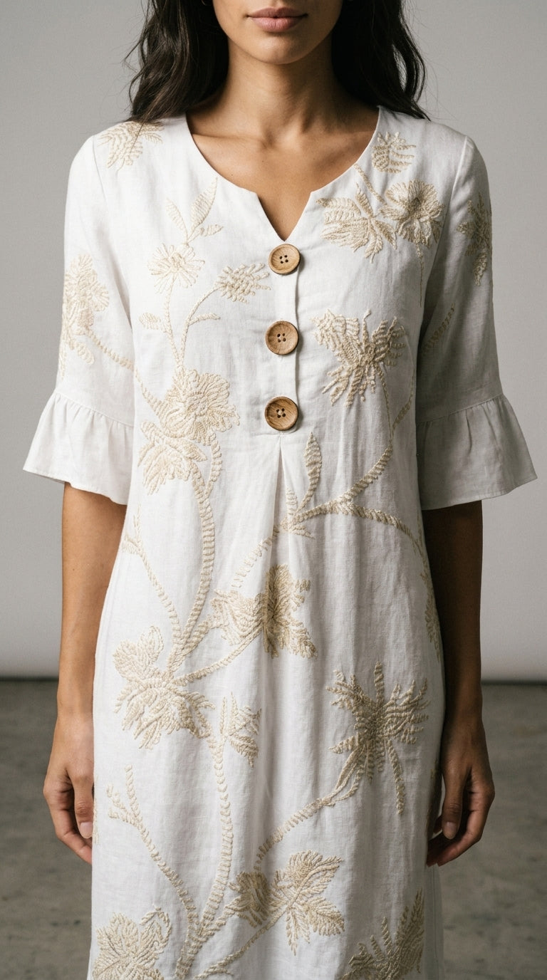 Yara | Floral Print Casual Dress
