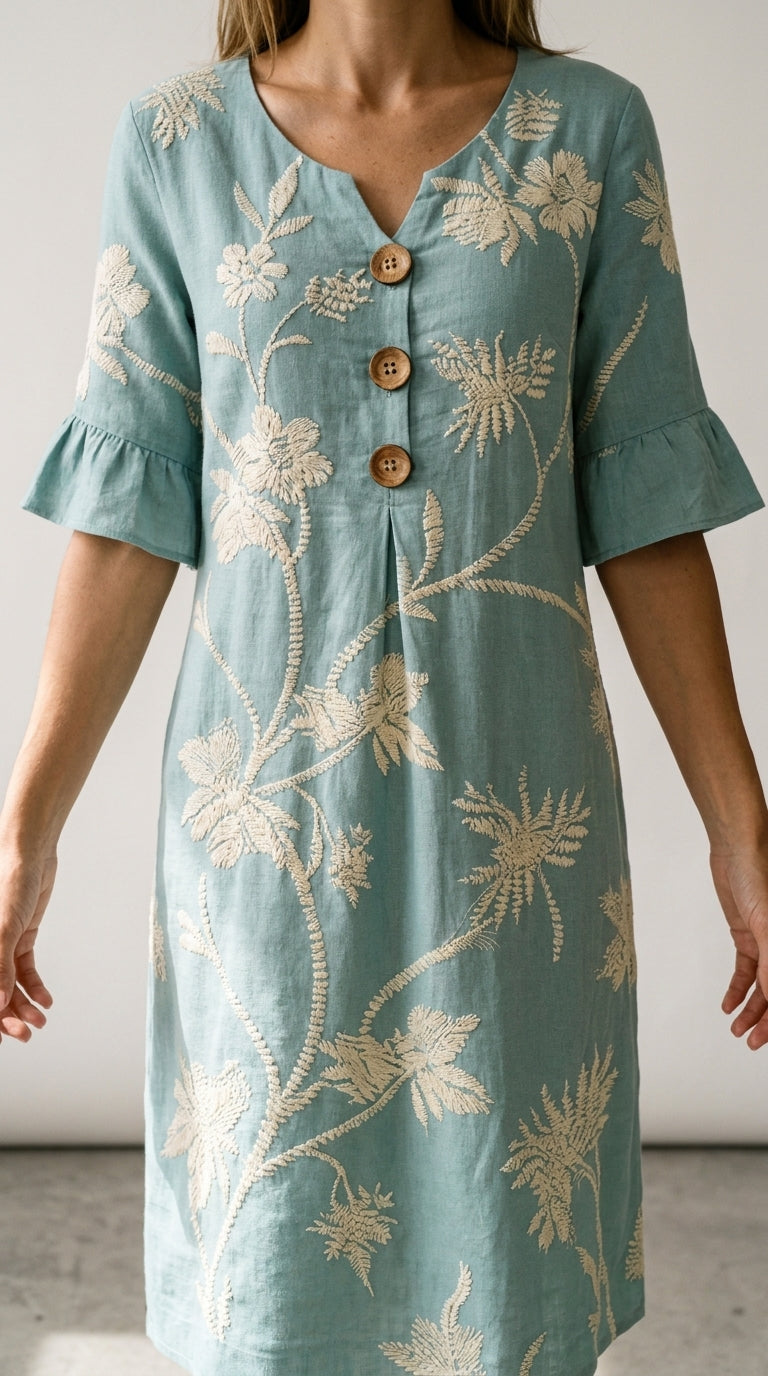 Marisol | Floral Print Casual Dress
