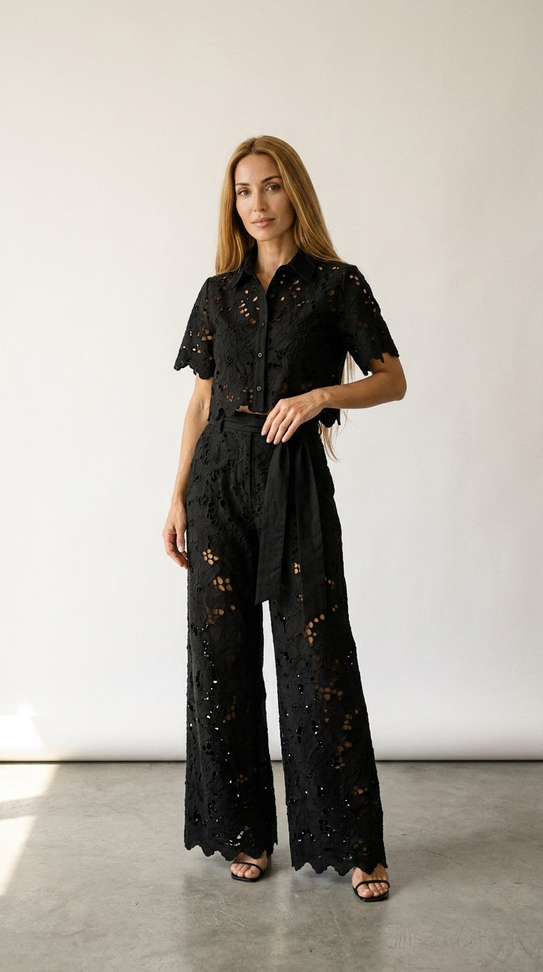 Isabela | Floral Lace Set