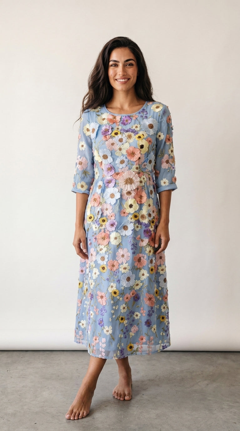 Hana | Floral Print Casual Dress