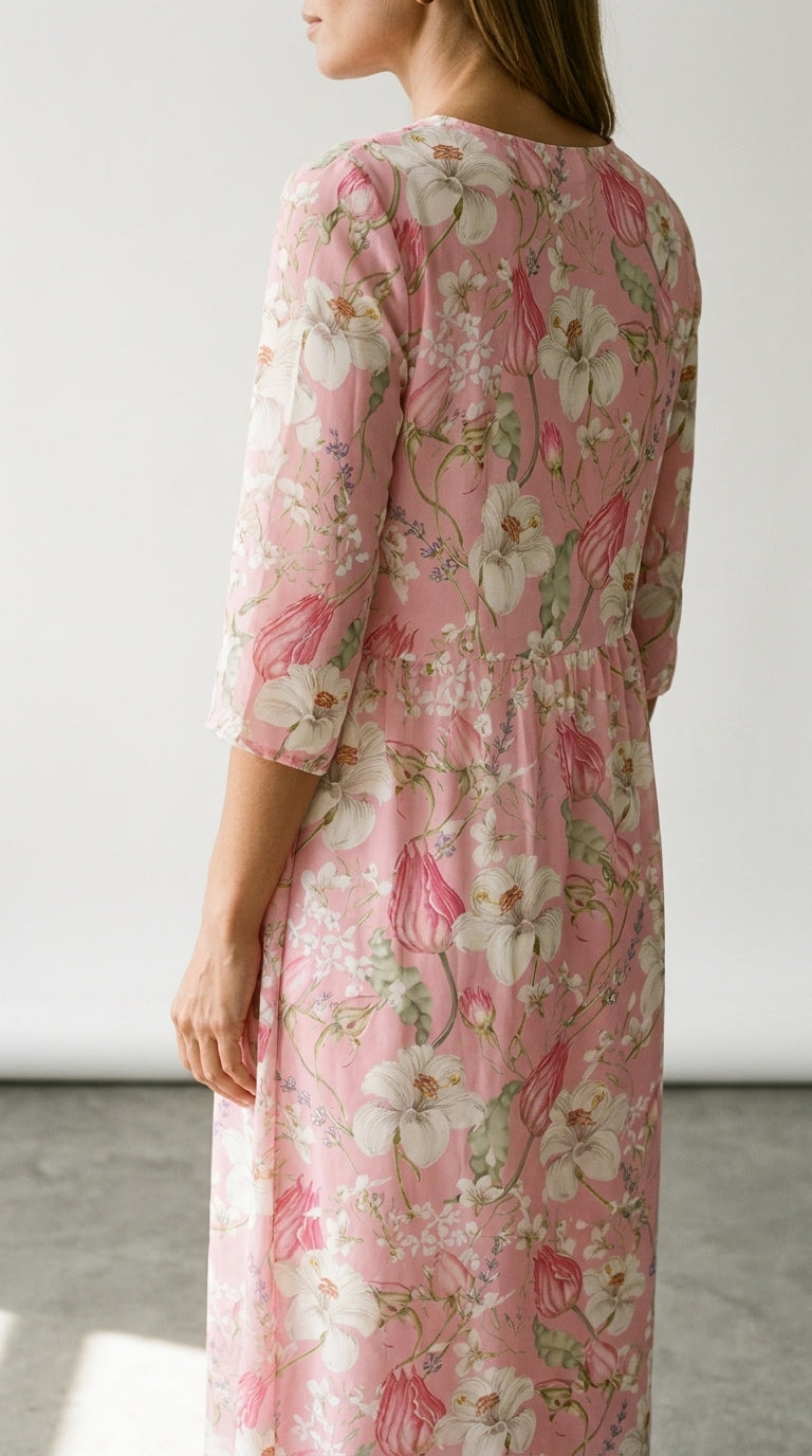 Aurora | Floral Print Casual Dress