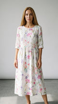 Rosalia | Floral Print Casual Dress